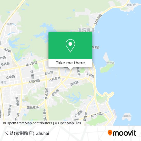 安踏(紫荆路店) map