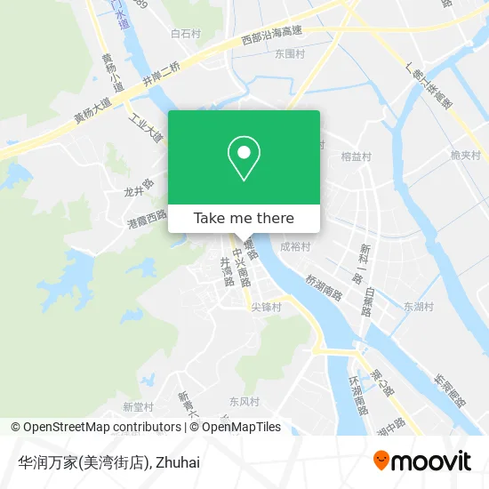 华润万家(美湾街店) map