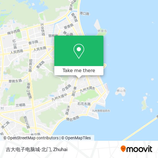 吉大电子电脑城-北门 map