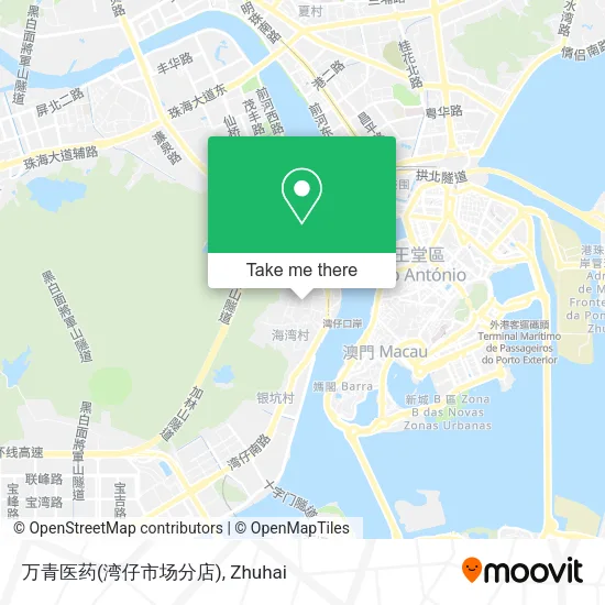 万青医药(湾仔市场分店) map
