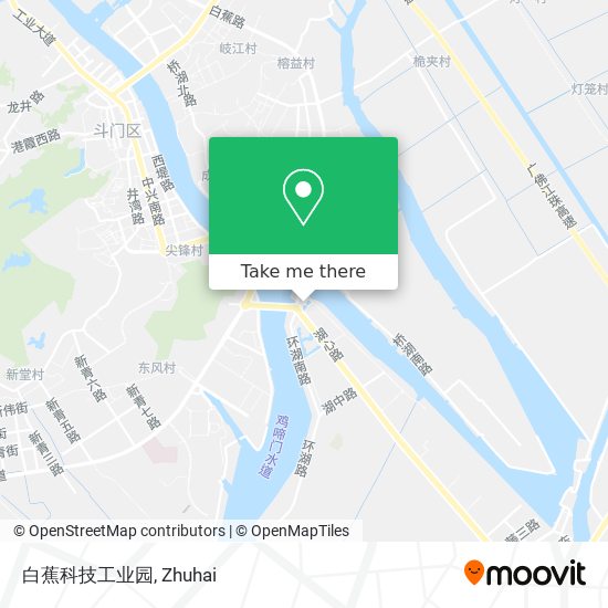 白蕉科技工业园 map