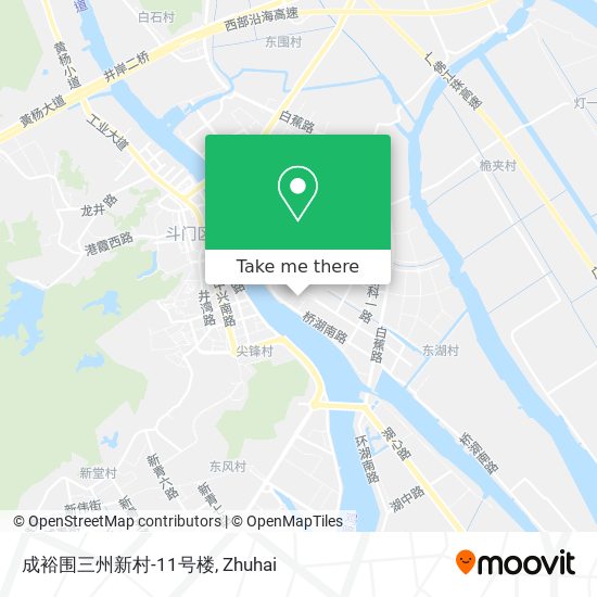 成裕围三州新村-11号楼 map