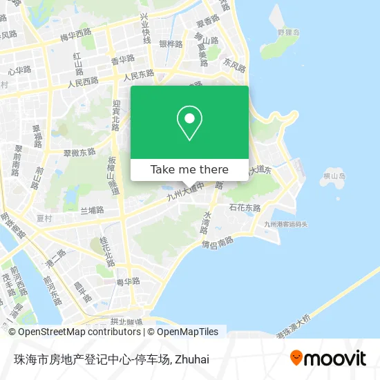 珠海市房地产登记中心-停车场 map