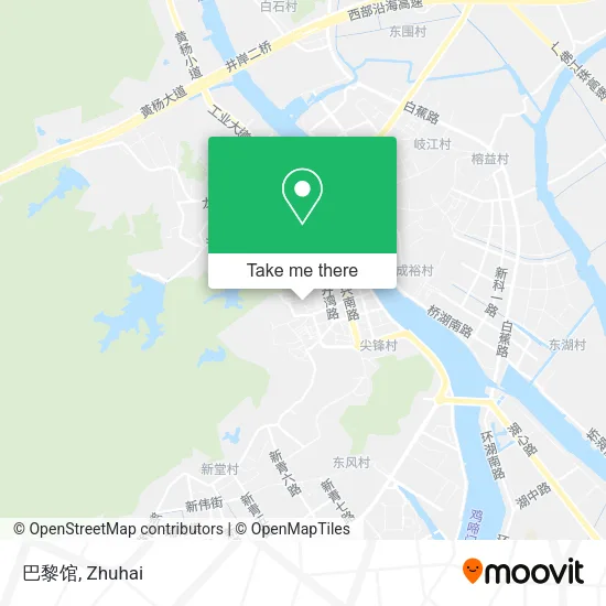 巴黎馆 map