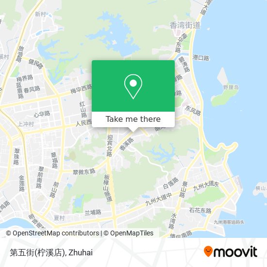 第五街(柠溪店) map