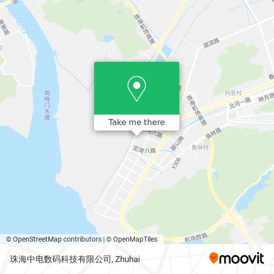 珠海中电数码科技有限公司 map