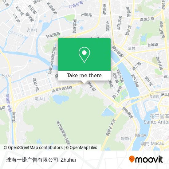 珠海一诺广告有限公司 map