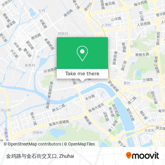 金鸡路与金石街交叉口 map
