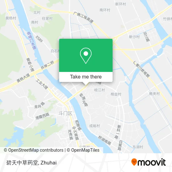 碧天中草药堂 map