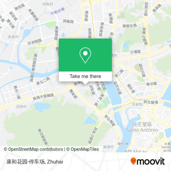 康和花园-停车场 map