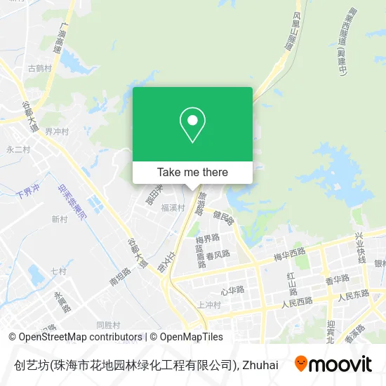 创艺坊(珠海市花地园林绿化工程有限公司) map