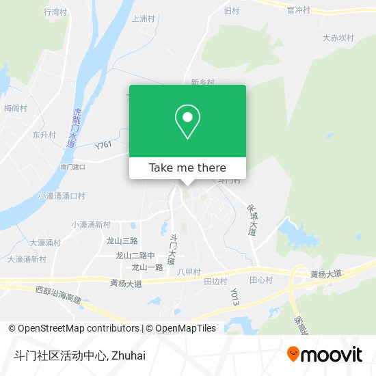斗门社区活动中心 map