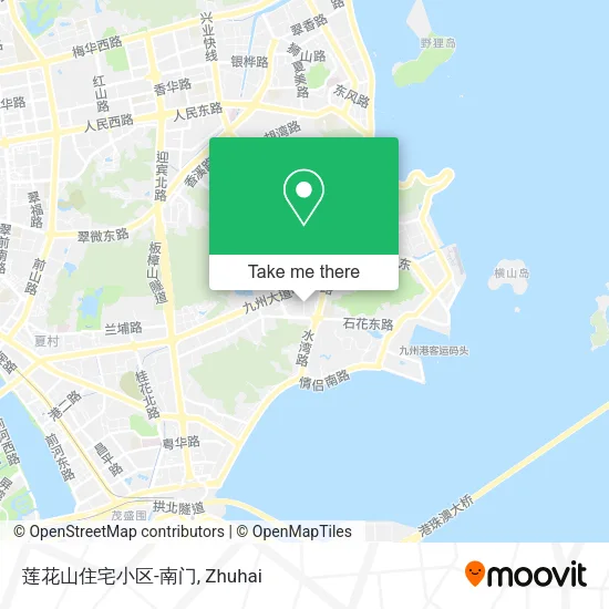 莲花山住宅小区-南门 map