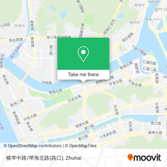 横琴中路/琴海北路(路口) map
