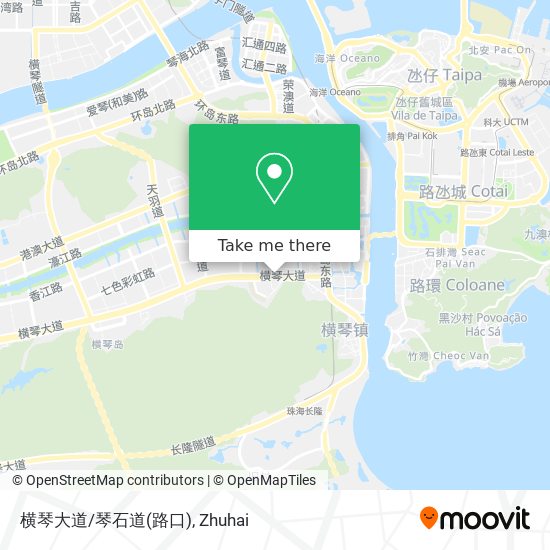 横琴大道/琴石道(路口) map