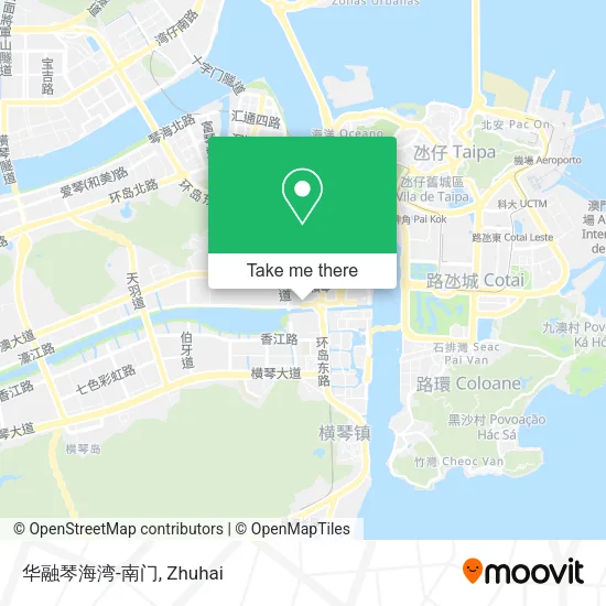 华融琴海湾-南门 map
