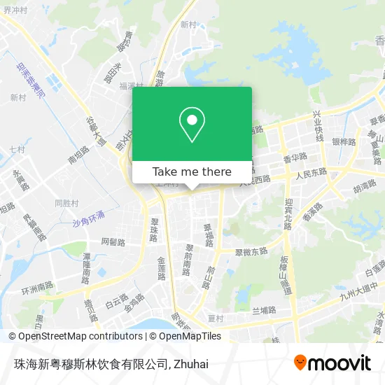 珠海新粤穆斯林饮食有限公司 map