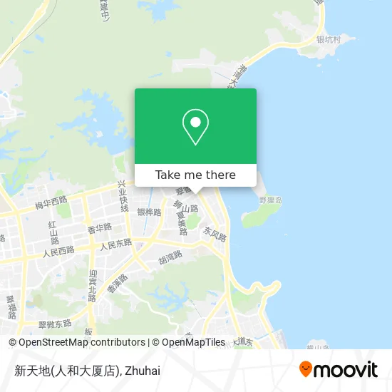新天地(人和大厦店) map