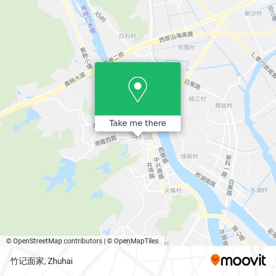 竹记面家 map