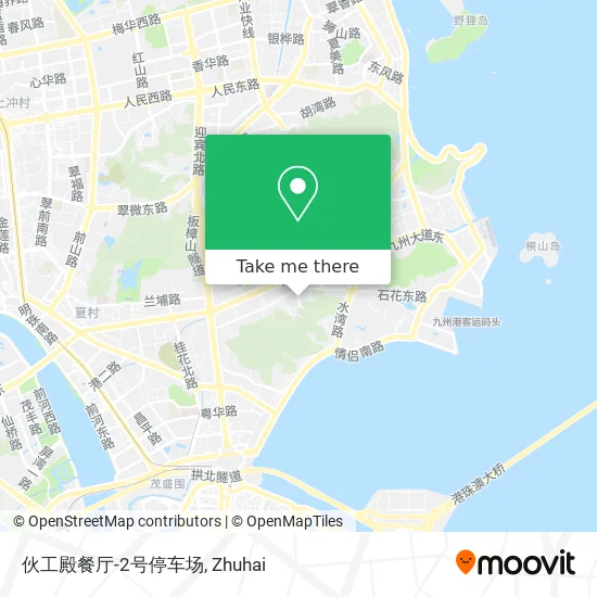 伙工殿餐厅-2号停车场 map