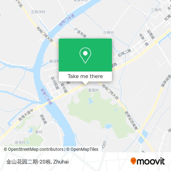 金山花园二期-20栋 map