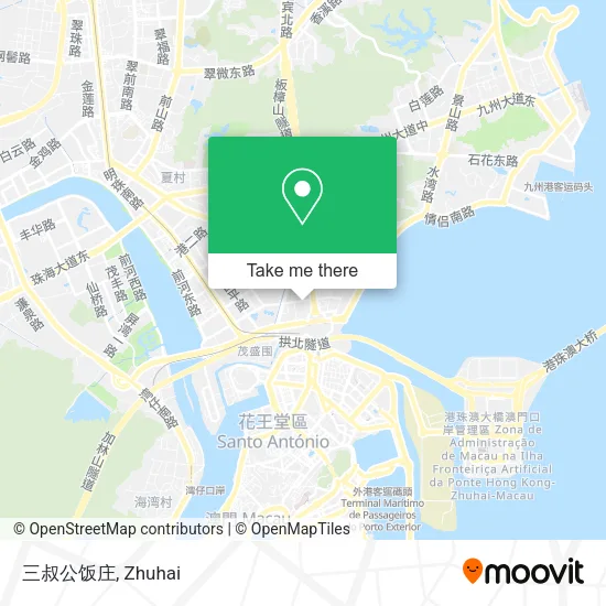 三叔公饭庄 map