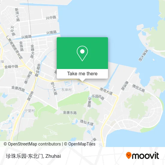 珍珠乐园-东北门 map