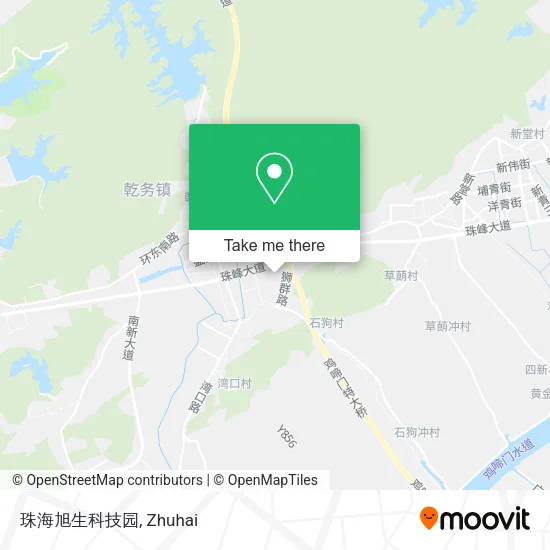 珠海旭生科技园 map