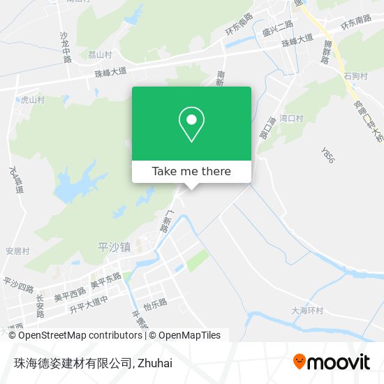 珠海德姿建材有限公司 map