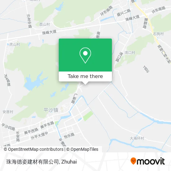 珠海德姿建材有限公司 map
