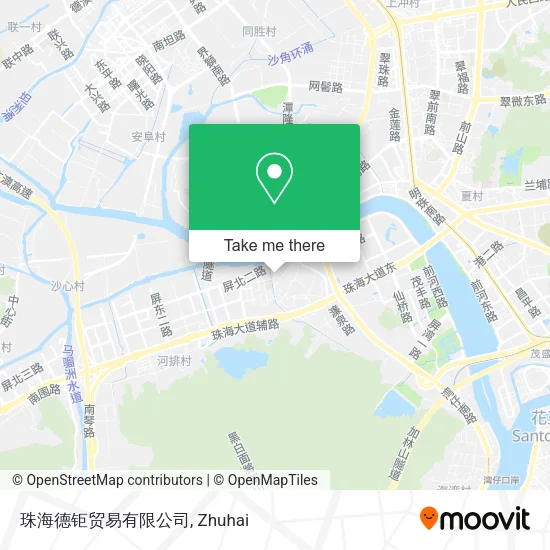 珠海德钜贸易有限公司 map