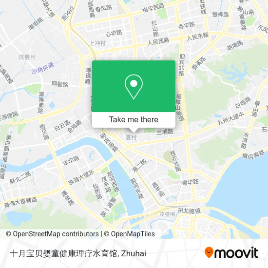 十月宝贝婴童健康理疗水育馆 map