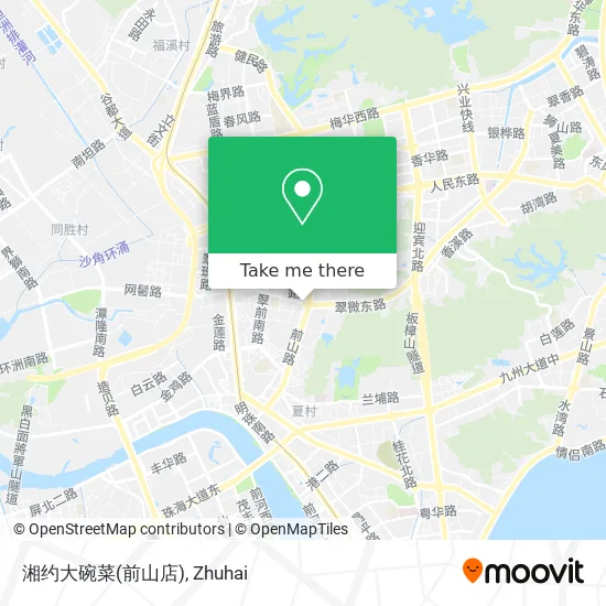 湘约大碗菜(前山店) map