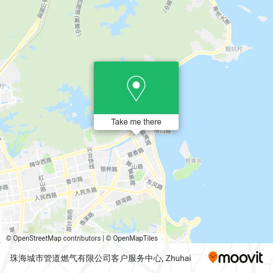 珠海城市管道燃气有限公司客户服务中心 map