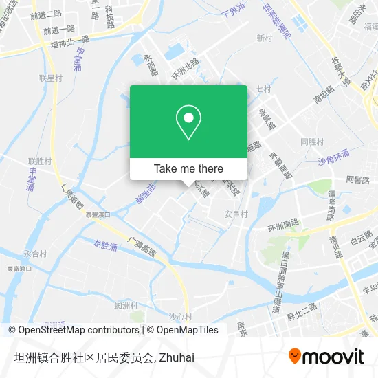 坦洲镇合胜社区居民委员会 map