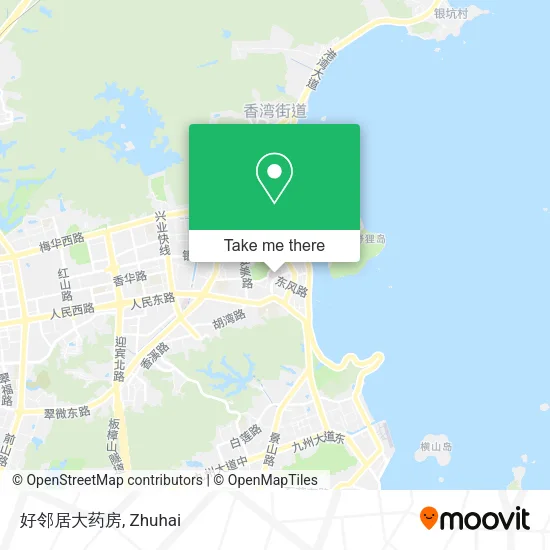 好邻居大药房 map