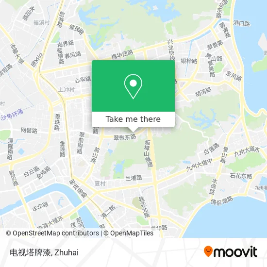 电视塔牌漆 map