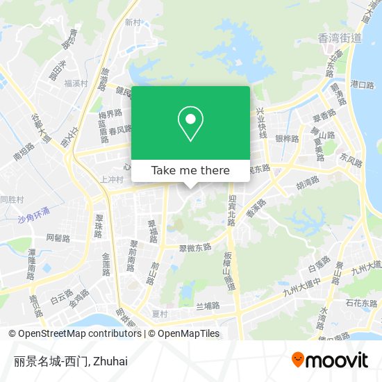 丽景名城-西门 map