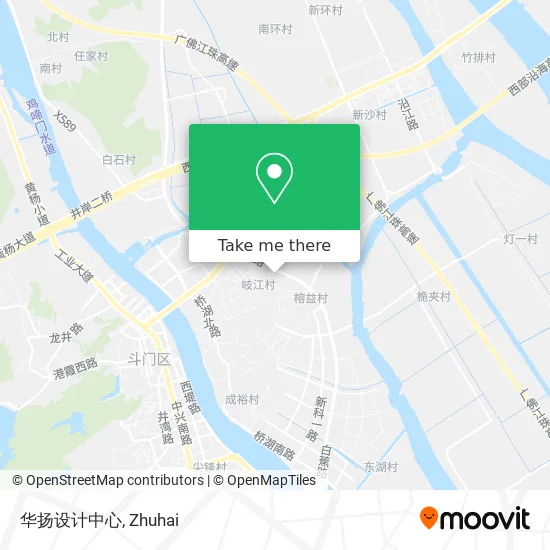 华扬设计中心 map