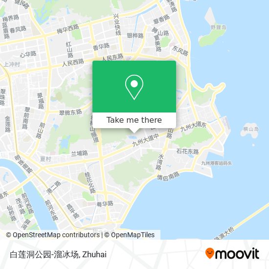 白莲洞公园-溜冰场 map