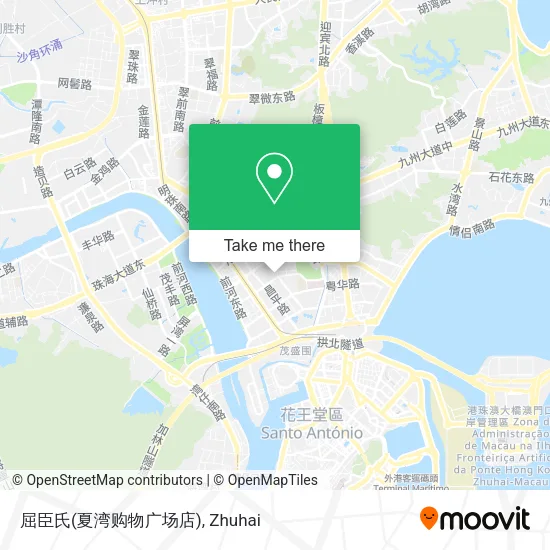 屈臣氏(夏湾购物广场店) map