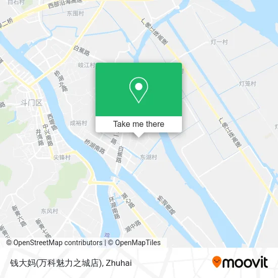 钱大妈(万科魅力之城店) map