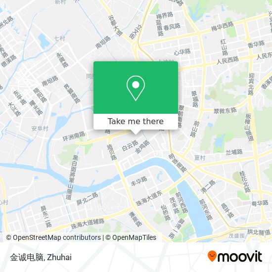 金诚电脑 map