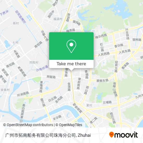 广州市拓南船务有限公司珠海分公司 map