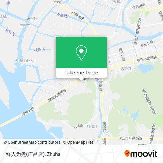 鲜入为煮(广昌店) map