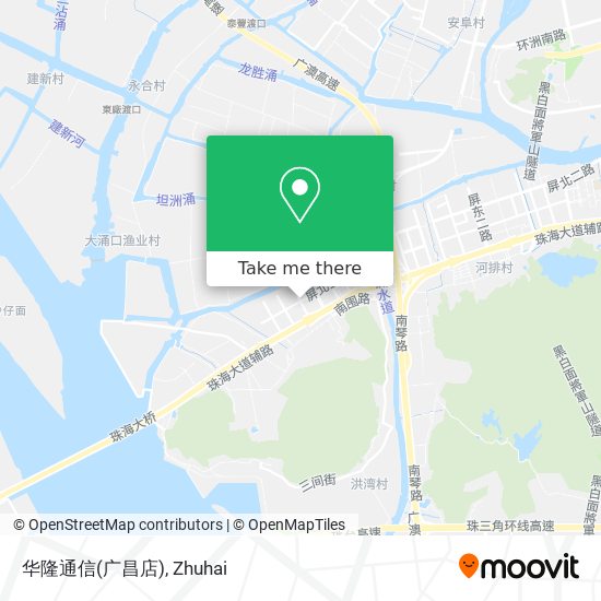 华隆通信(广昌店) map