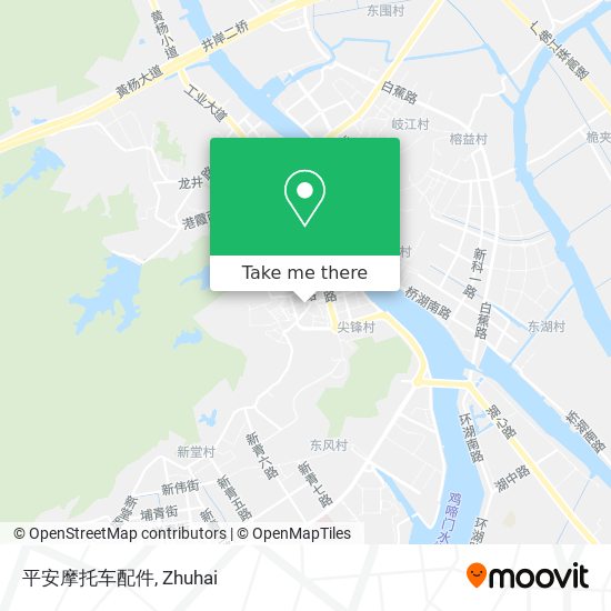 平安摩托车配件 map