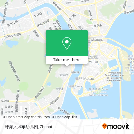 珠海大风车幼儿园 map