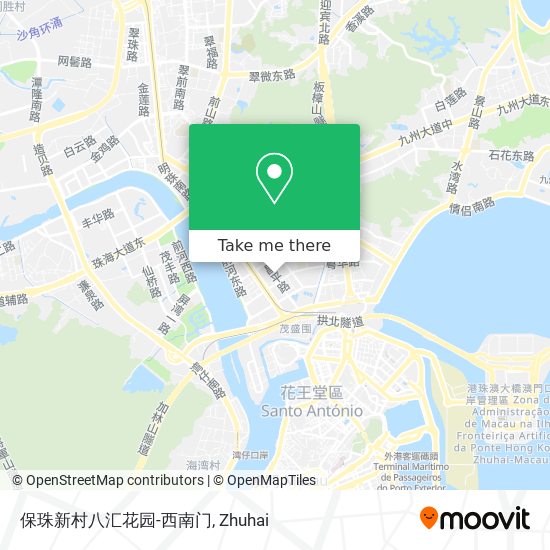保珠新村八汇花园-西南门 map