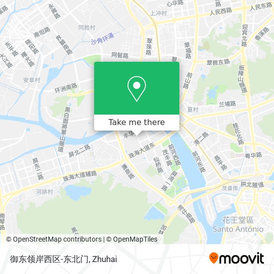 御东领岸西区-东北门 map